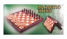 Купить шахматы магнитные деревянные 28 см (Madon) арт.140